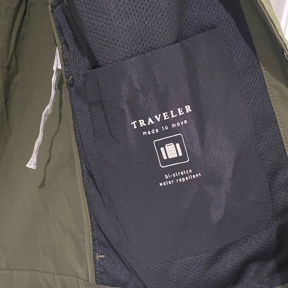 ZARA DARK ARMY GREEN WATERPROOF LIGHTWEIGHT JACKET SIZE SMALL - Picture 13 of 15